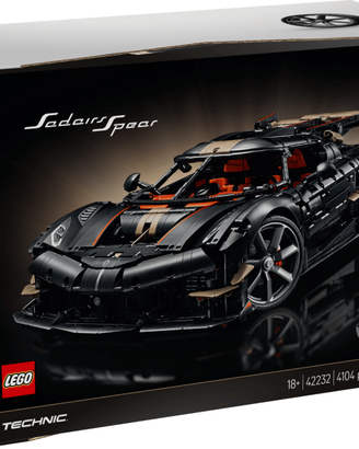 lego technic 42232 Hypercar Koenigsegg Sadair's sp