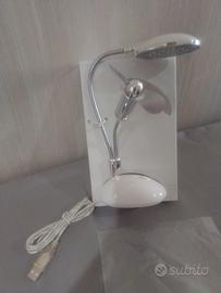 Lampada led con ventola