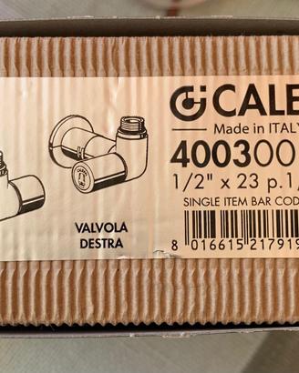 Coppia di valvole Caleffi × termoarredo (nuova)