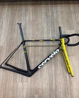 KIT TELAIO CERVELO R5 TEAM VISMA LEASE A BIKE NUOV