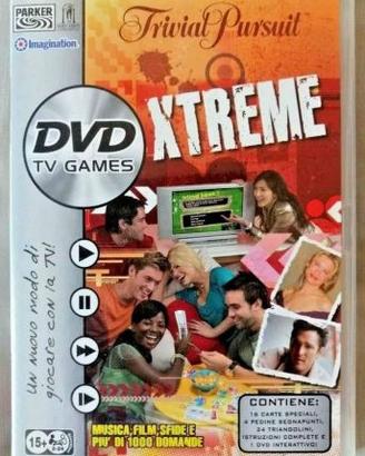 TRIVIAL PURSUIT XTREME DVD TV GAMES PARKER ITALIAN
