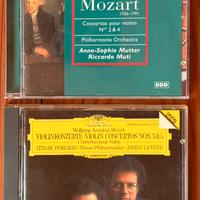 2 Cd Mozart - concerti per violino