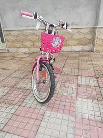 Bici bambina 4-6 anni Btwin 500 DOCTOGIRL 16 POLLI