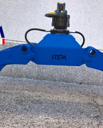 Pinza Legna IPL1300RINFORZATA+Rotatore 45qli