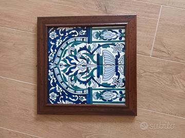ceramica tunisina in cornice