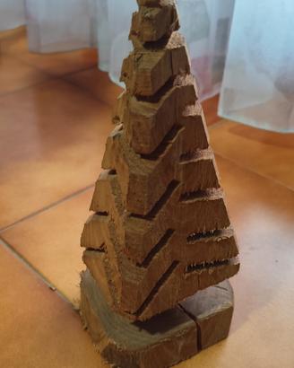 03-albero natale legno 30 cm