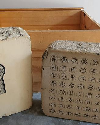 2 Pietre Litografiche Antiche 
