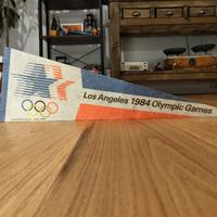 Gagliardetto vintage Olimpiadi Los Angeles 1984