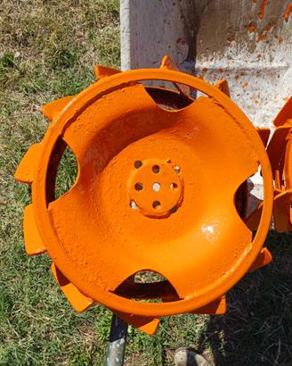 Ruote in ferro originali motocoltivatore motozzapp