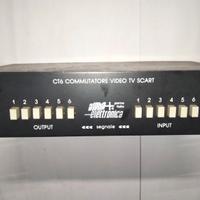 Commutatore Video TV Scart – Alpha Elettronica CT6