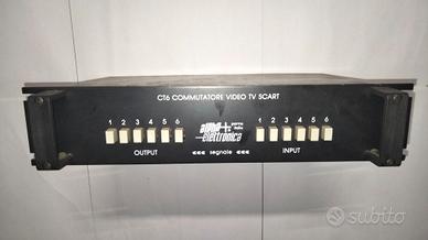 Commutatore Video TV Scart – Alpha Elettronica CT6