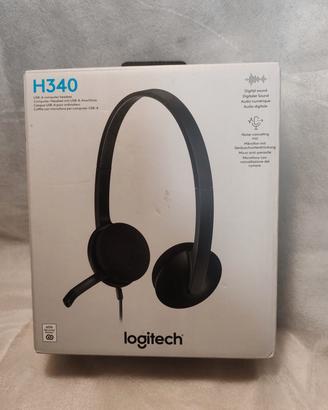 Logitech H340  cuffie stereofoniche.