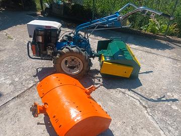 MOTOCOLTIVATORE FRESA TRINCIA 