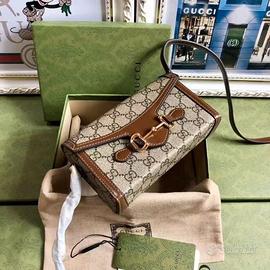 Borsa a mano Gucci Horsebit 1955 Mini