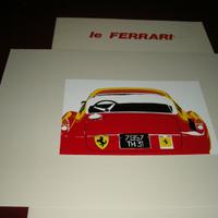 FERRARI LITOGRAFIE E ACQUERELLO 5 litografie
