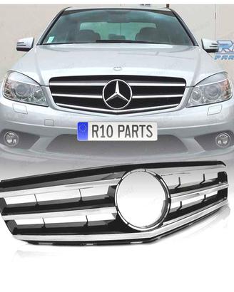 GRIGLIA PER MERCEDES CLASSE C W204 S204 07-14 NERO