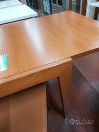 tavolo calligaris in legno allungabile 