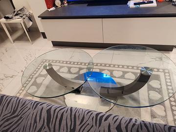 Tavolino cattelan Italia in vetro