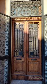 Porta ingresso in legno anni 30