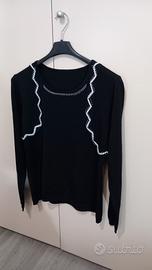 Maglia in viscosa manica lunga