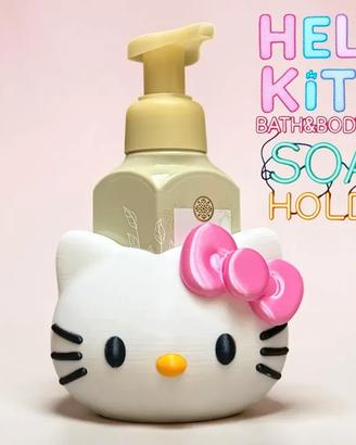 PORTA SAPONE HELLO KITTY