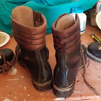 scarponi Alpini in cuoio