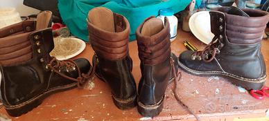 scarponi Alpini in cuoio