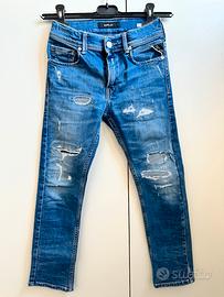 Jeans replay regular slim bambino 8 anni
