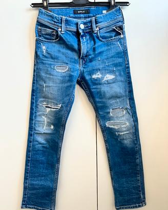 Jeans replay regular slim bambino 8 anni