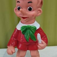Pinocchio in gomma vintage della Ledra anni 70