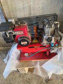 Motocompressore completo per raccolto ulivo