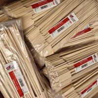 bacchette legno naturale e spiedini 10.000 pezzi