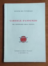 Gabriele D'Annunzio Nel centenario della nascita 