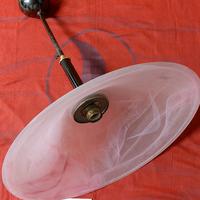 Lampadario vetro colorato