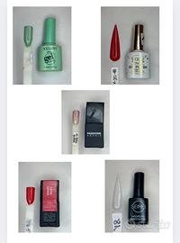 Smalti gel semi permanente per unghie