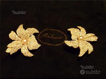Capolavoro Orecchini gioiello BORBONESE autentici