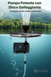 ✨ Fontana LED Laghetto - Pompa 2500L/h, €69!