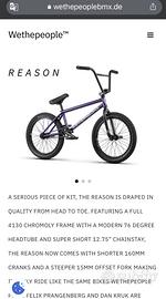 bmx wethepeople reason Nuova