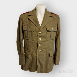 antica giacca militare in lana