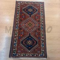 TAPPETO PREGHIERA ARTIGIANALE ROSSO 54 X 98