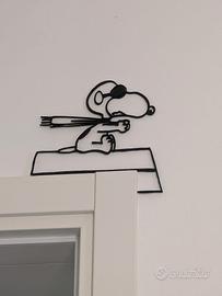 Angoliera decorativa porte, prese luci e altro