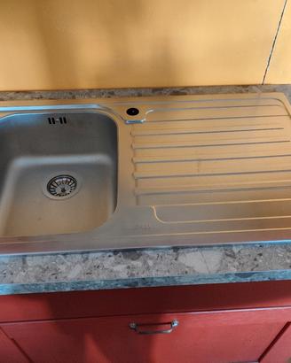 Lavello inox antigraffio