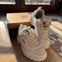 Fila Disruptor bianche donna n.38 – quasi nuove