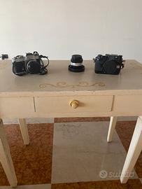 Fotocamera Nikomat + Nikor Cslypso + grandangolo