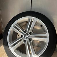 Cerchi VW Golf 5/6/7 Gomme estive 225/45/17 al 80%