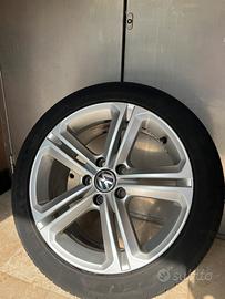 Cerchi VW Golf 5/6/7 Gomme estive 225/45/17 al 80%