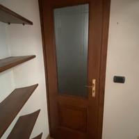 Porte in legno massello con vetro