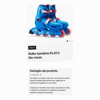 pattini bambino Dechatlon