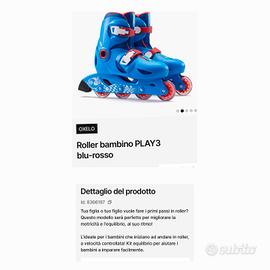 pattini bambino Dechatlon