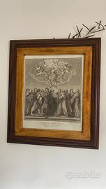 Incisione madonna